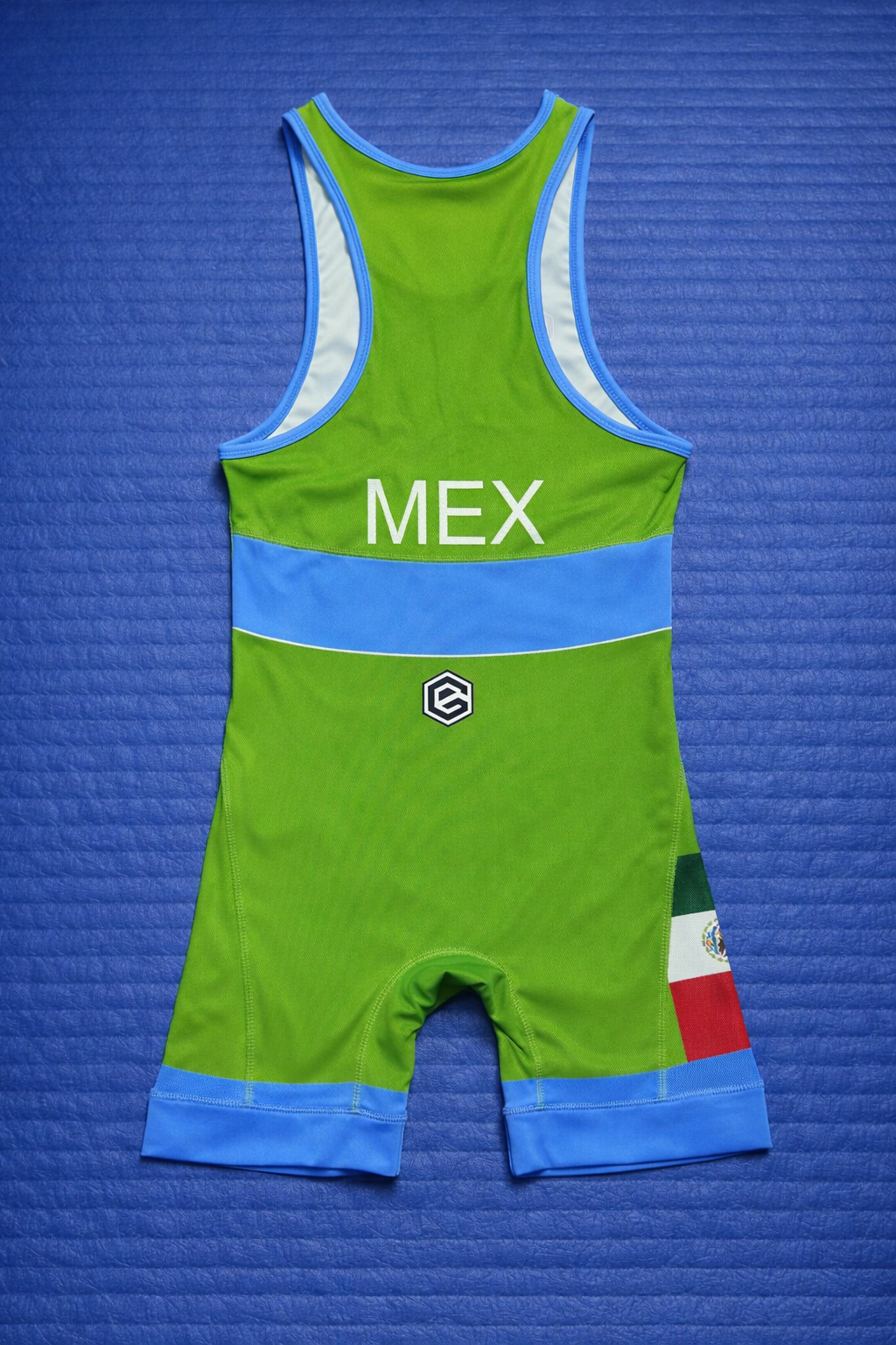 Mexico Wrestling Singlet Men’s Blue
