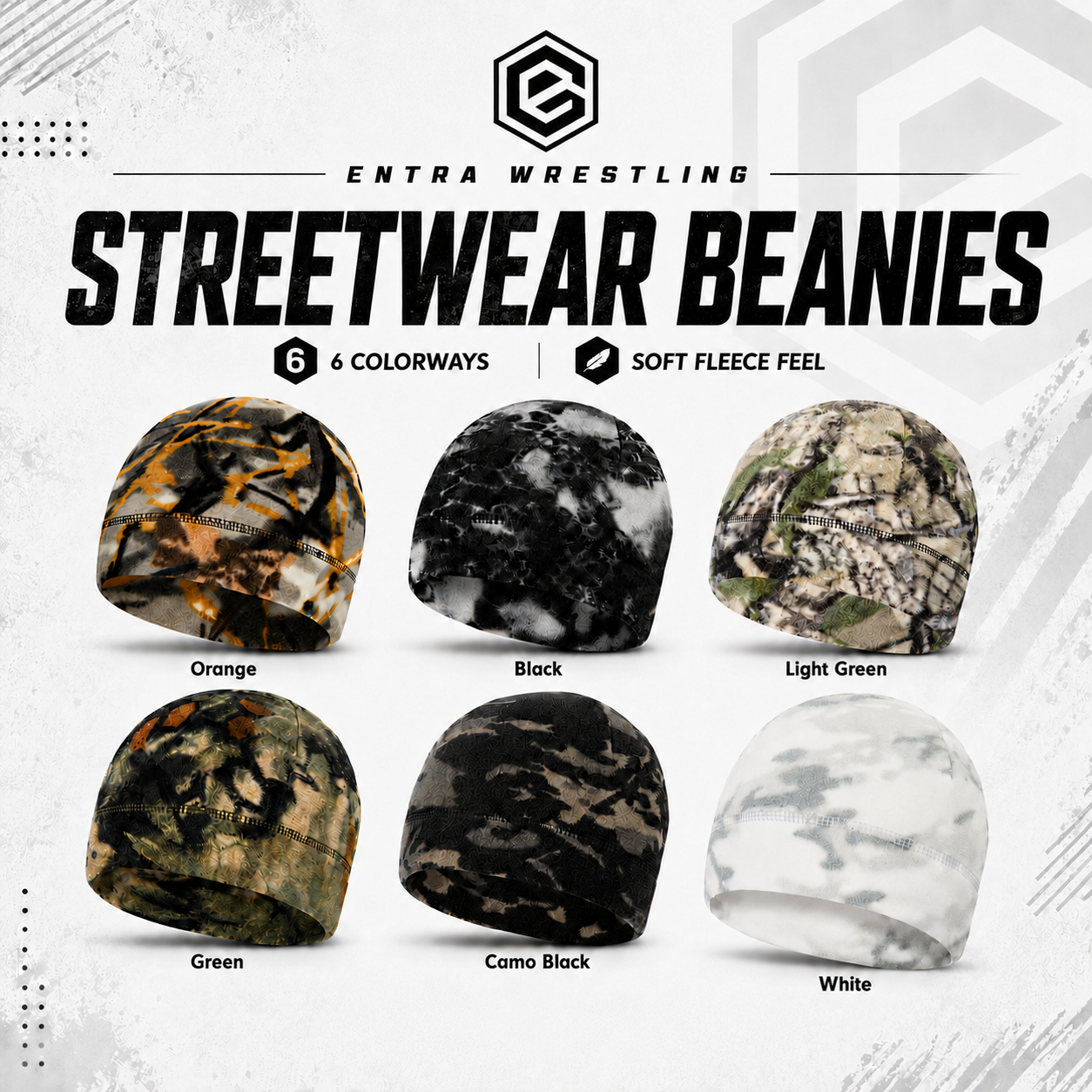 Entra Wrestling Streetwear Fleece Beanie