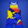 Moldovia Wrestling Singlet Men’s Blue