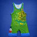 Mexico Wrestling Singlet Men’s Blue