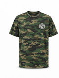 (On-Hand)Entra Wrestling Woodland Camo Heavyweight Tee